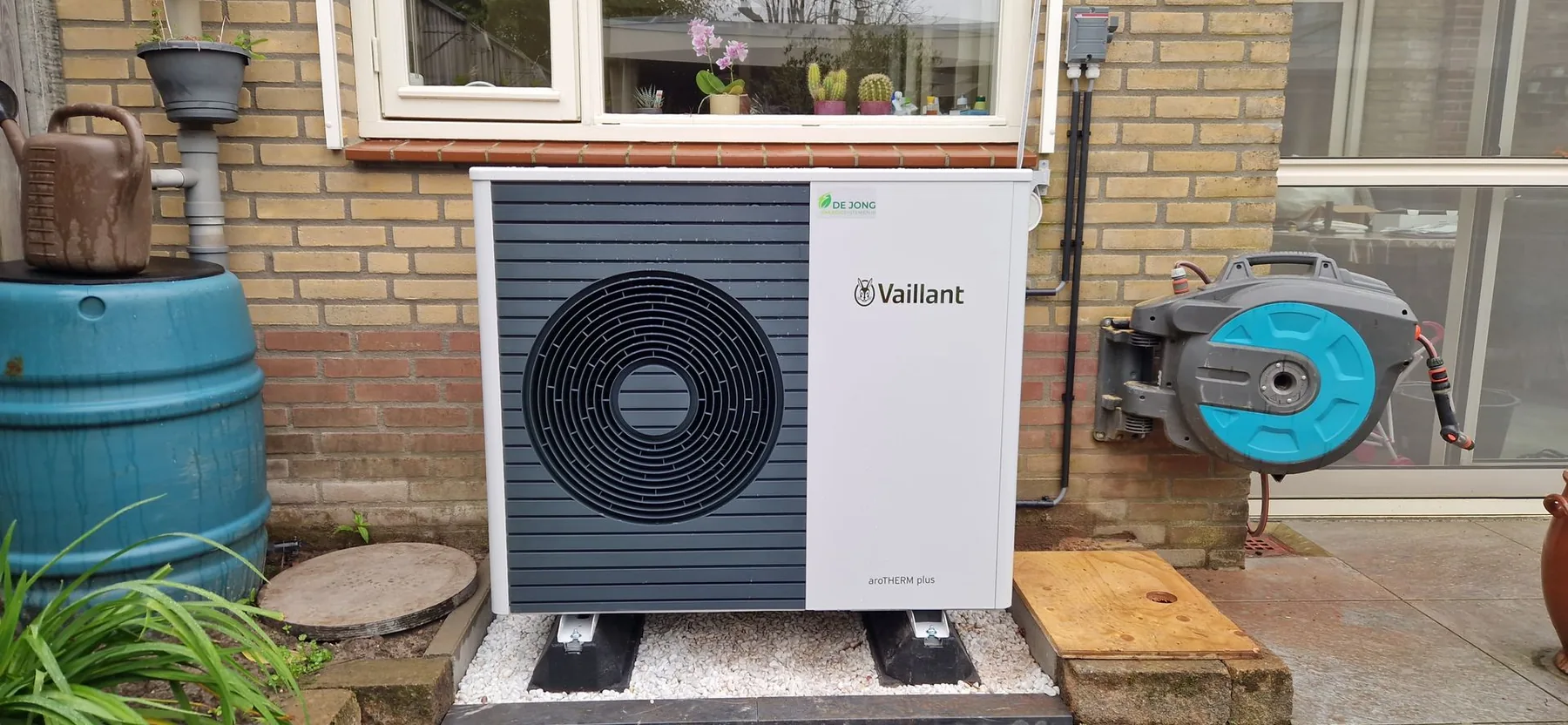 Warmtepomp geplaatst door De Jong Energiesystemen